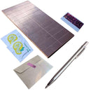 HOOE ENGLAND Cryptocurrency Seed Key Phrase Backup - Plate + Engraving Pen