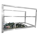 8-GPU Aluminum Cryptocurrency Open Mining Frame/Case - DIY KIT