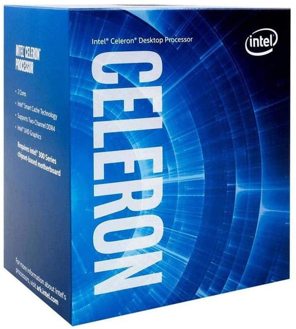 معالج Intel Celeron G5900 ثنائي النوى 3.4 جيجاهرتز LGA1200 (مجموعة شرائح Intel 400 Series) 58 وات
