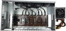 Ready-To-Mine™ 4-Fan 8 GPU Frame Rig With Motherboard + CPU + RAM + SSD + PSU Included