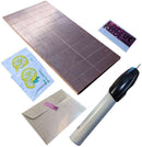 HOOE ENGLAND Cryptocurrency Seed Key Phrase Backup - Plate + Electric Etching Pen