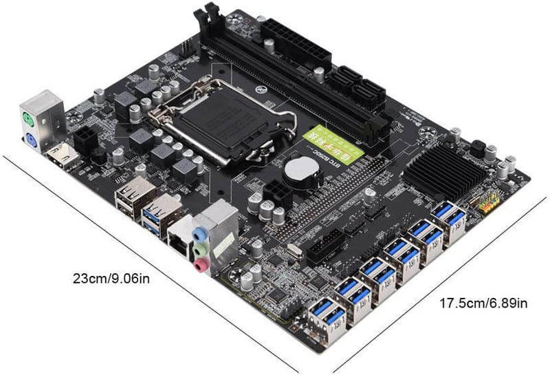 Placa Base B250 Btc Mining De 12 Gpu Lga1151 Con Red Rj45 | Cuotas sin Placa Base B250 Btc Mining De 12 Gpu Lga1151 Con Red Rj45 | Cuotas sin