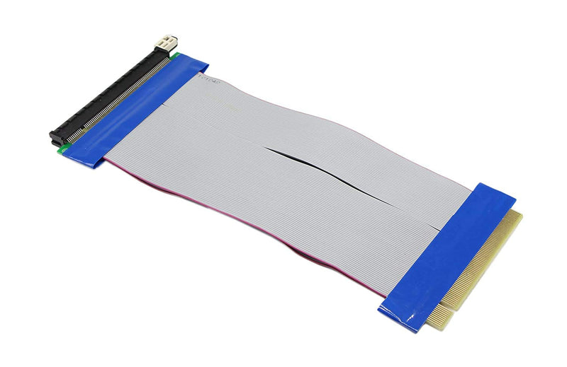 كابل موسع PCI-E SinLoon PCIe 16x إلى 16x مرن GPU Riser محول بطاقة موسع كابل لتعدين Ethereum ETH L = 8 بوصة (16X16)