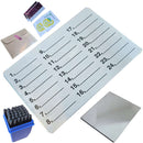 HOOE ENGLAND Cryptocurrency Seed Key Phrase Backup - Stainless Steel Plate + Alphanumerical Stamping