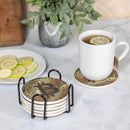 Bitcoin Coasters for Glasses, Mugs, Hot or Cold Drinks - Set of 6
