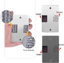 ArlinaL Aluminum Seed Key Phrase Backup - 2 Engraving Plate