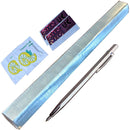 HOOE ENGLAND Cryptocurrency Seed Key Phrase Backup - Stainless Steel Hexagon Bar + Engraving Pen