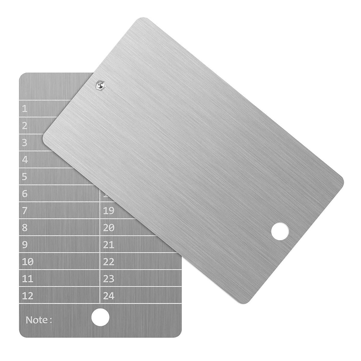 Cryptocurrency Security Crypto Seed Bank - Fireproof Steel Wallet For  Bitcoin & Crypto Recovery Phrases | 24-Word Cold Storage Bitcoin Steel  Wallet