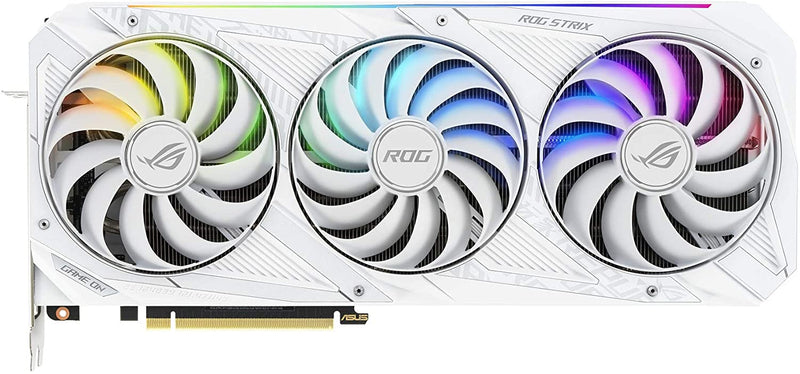 Asus ROG Strix Nvidia GeForce RTX 3080 10GB White OC Edition Graphics Card