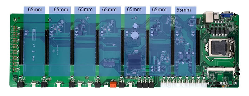 B85 8-GPU Mining Motherboard LGA 1150
