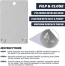 WEIGUZC Cryptocurrency Seed Key Phrase Backup