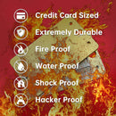 UTIPEF Cryptocurrency Seed Key Phrase Backup