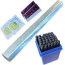 HOOE ENGLAND Cryptocurrency Seed Key Phrase Backup - Stainless Steel Hexagon Bar + Alphanumeric Stamping