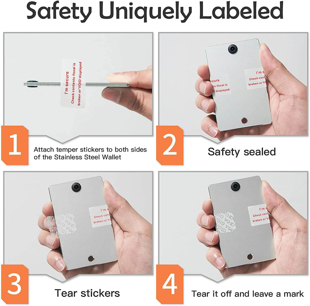 CONDOLD Steel Cryptocurrency Seed Key Phrase Backup