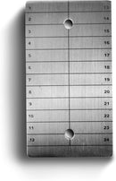 ColdTi - Titanium Bitcoin Cryptocurrency Seed Storage for Extremely Durable Cold Storage (Single Plate)