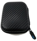 Trezor & Ledger Nano S Combo Carrying Case with Zipper, Bitcoin Hardware Wallet Storage, Safely Store Your Cryptocurrency Wallets and Secure From Damage by CW Cases (Trezor & Ledger Case)