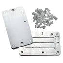 STEELWALLET Cryptocurrency Seed Key Phrase Backup