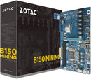ZOTAC B150 ATX Mining Motherboard for Cryptocurrency Mining with 7 PCIE x1 Slots