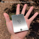 CRYO Crypto Seed Key Phrase Backup - Card