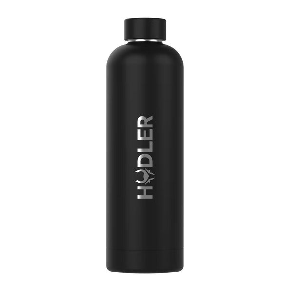 CryptoTAG HODL BODL - Stainless Steel Bottle for HOT or COLD Drinks - 16.9oz / 500ml
