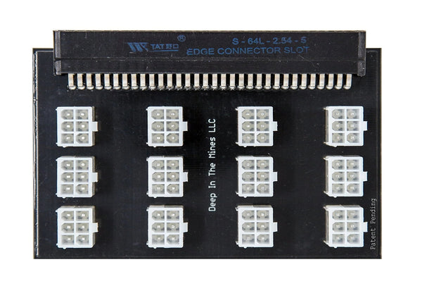 لوحة الفصل (موصلات 12 × 6-PIN) لـ 1100 وات / 1400 وات PSU