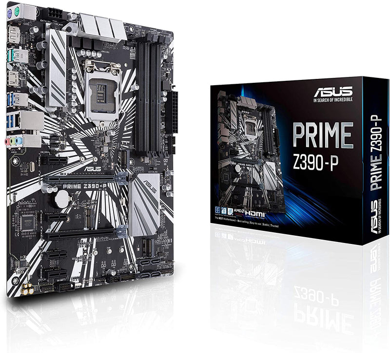 ASUS Prime Z390-P LGA 1151 (Intel 8th & 9th Gen) ATX Motherboard for Cryptocurrency Mining
