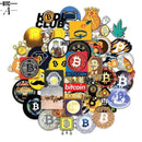 Funny Cryptocurrency Stickers - 50pcs