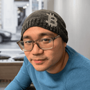 Bitcoin Warm Knit Beanie charcoal/black