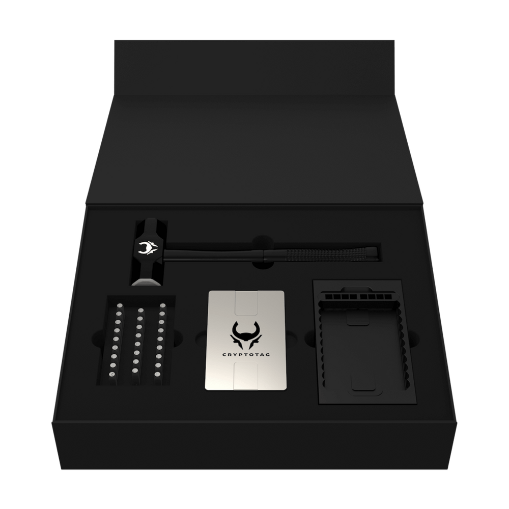 CRYPTOTAG - Space Grade Titanium Seed and Private Keys Backup