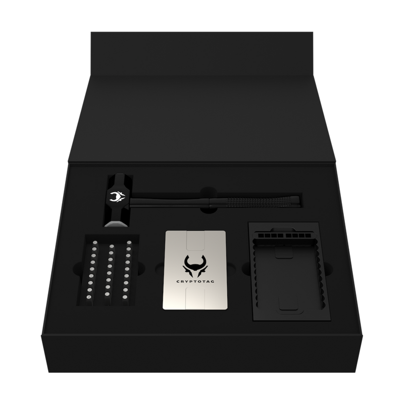 CRYPTOTAG - Space Grade Titanium Seed and Private Keys Backup