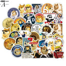 Funny Cryptocurrency Stickers - 50pcs