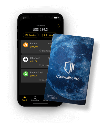 CoolWallet Pro Wireless Hardware Wallet