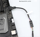 20pin Internal Female USB 3.0 Header to 9pin Male USB 2.0 Adapter 6" Inch