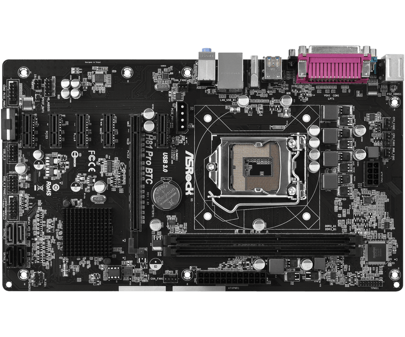 ASRock H81 PRO BTC R2.0 Intel LGA 1150 ATX Motherboard