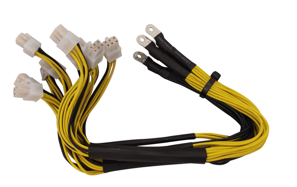 BitcoinMerch.com - APW3+, APW3++, APW7 Replacement Power Cables with 10 X 6-pin