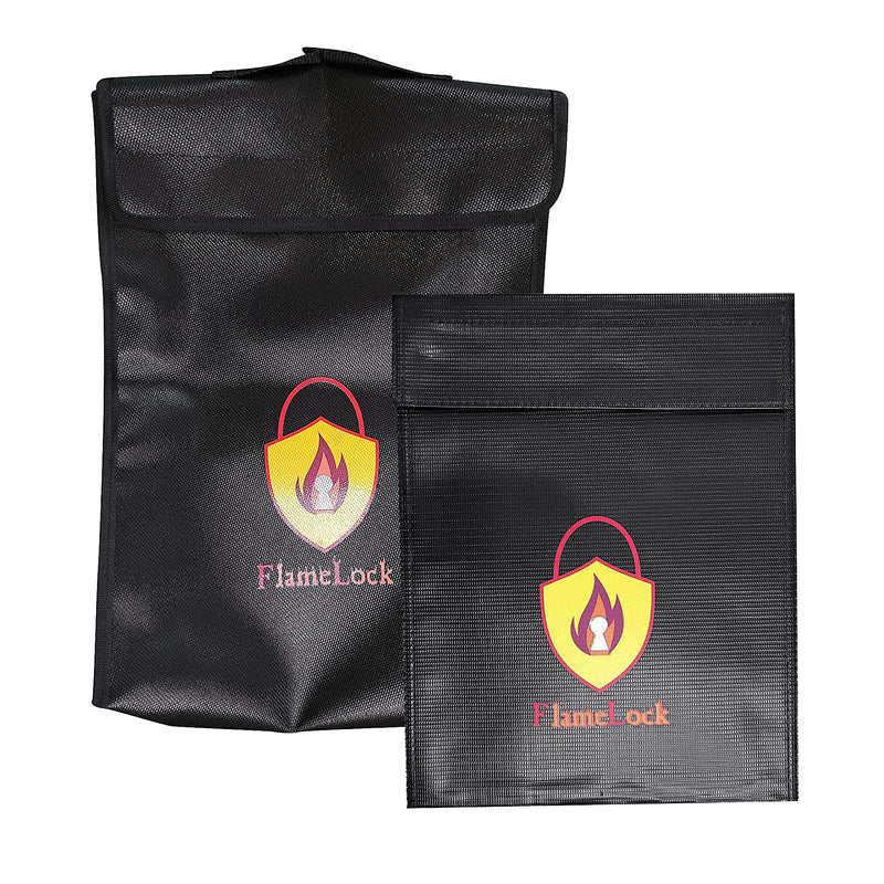 Fiberglass Fireproof Bag for Wallets, Seed Key Phrase Backup etc.