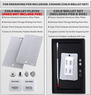 Swizor Crypto Seed Key Phrase Backup - Including Pen + Box