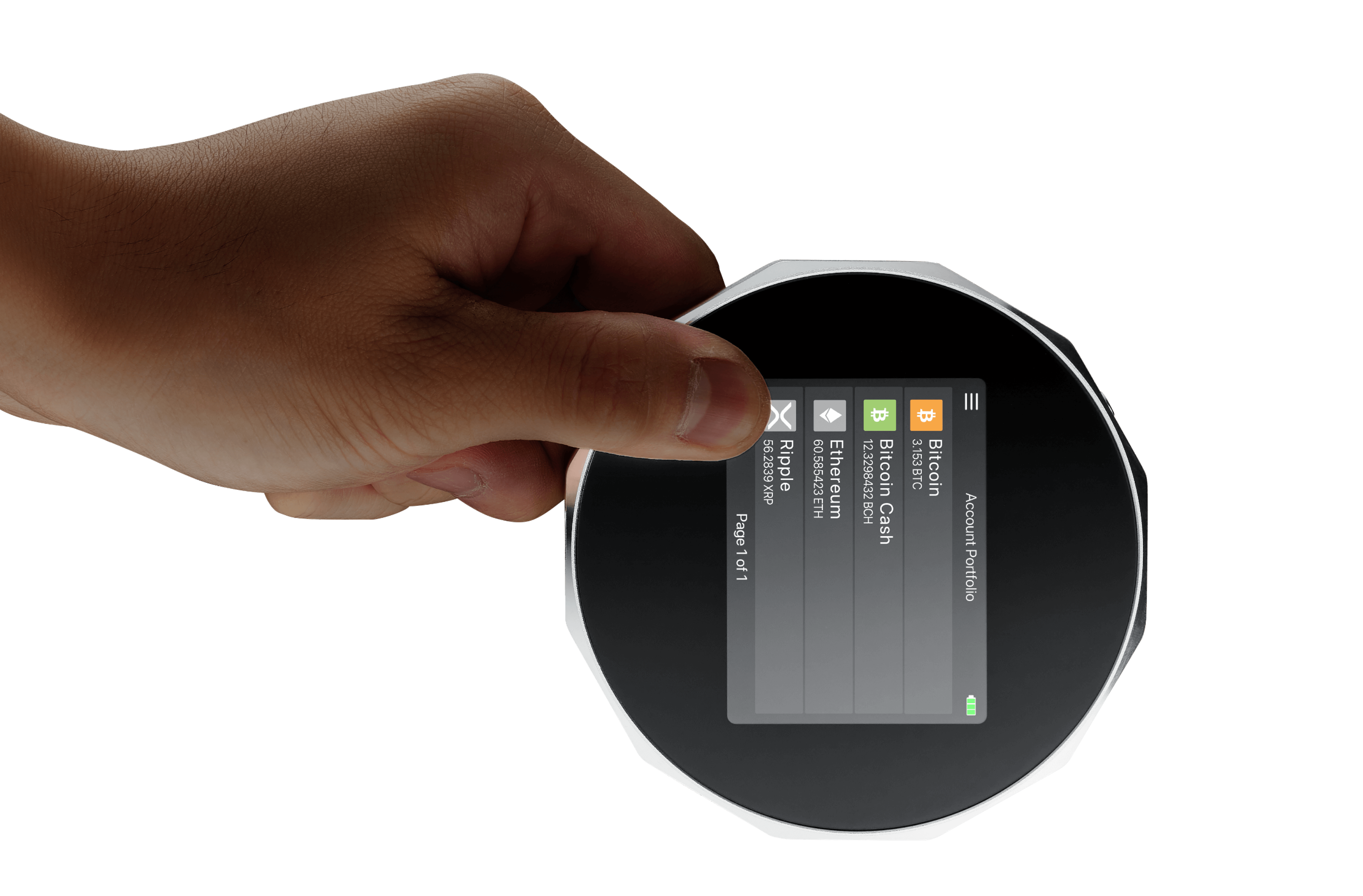 SecuX V20 Cryptocurrency Hardware Wallet
