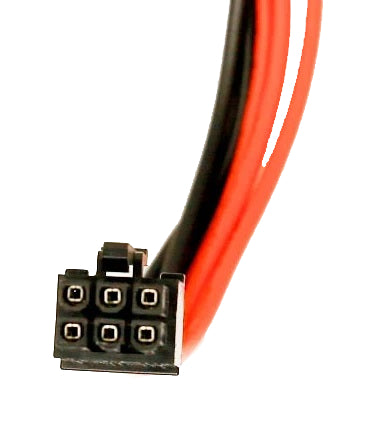 6-Pin to 6+2 pin PCIE PCI-E Cable 24" Inch