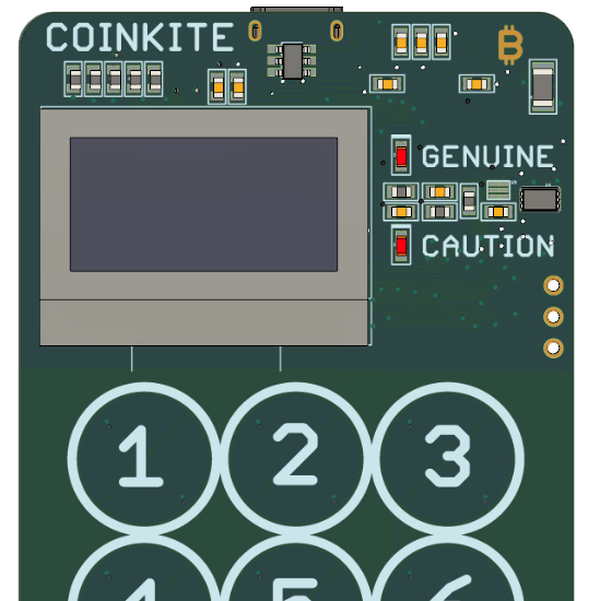 Coinkite Coldcard Bitcoin Hardware Wallet - Mk1