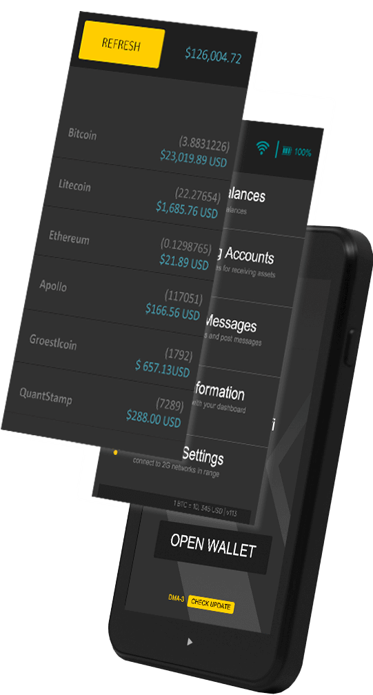 BitFi 2 Cryptocurrency Hardware Wallet