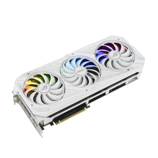 بطاقة جرافيكس ASUS ROG Strix RTX 3090 24GB White Edition GPU