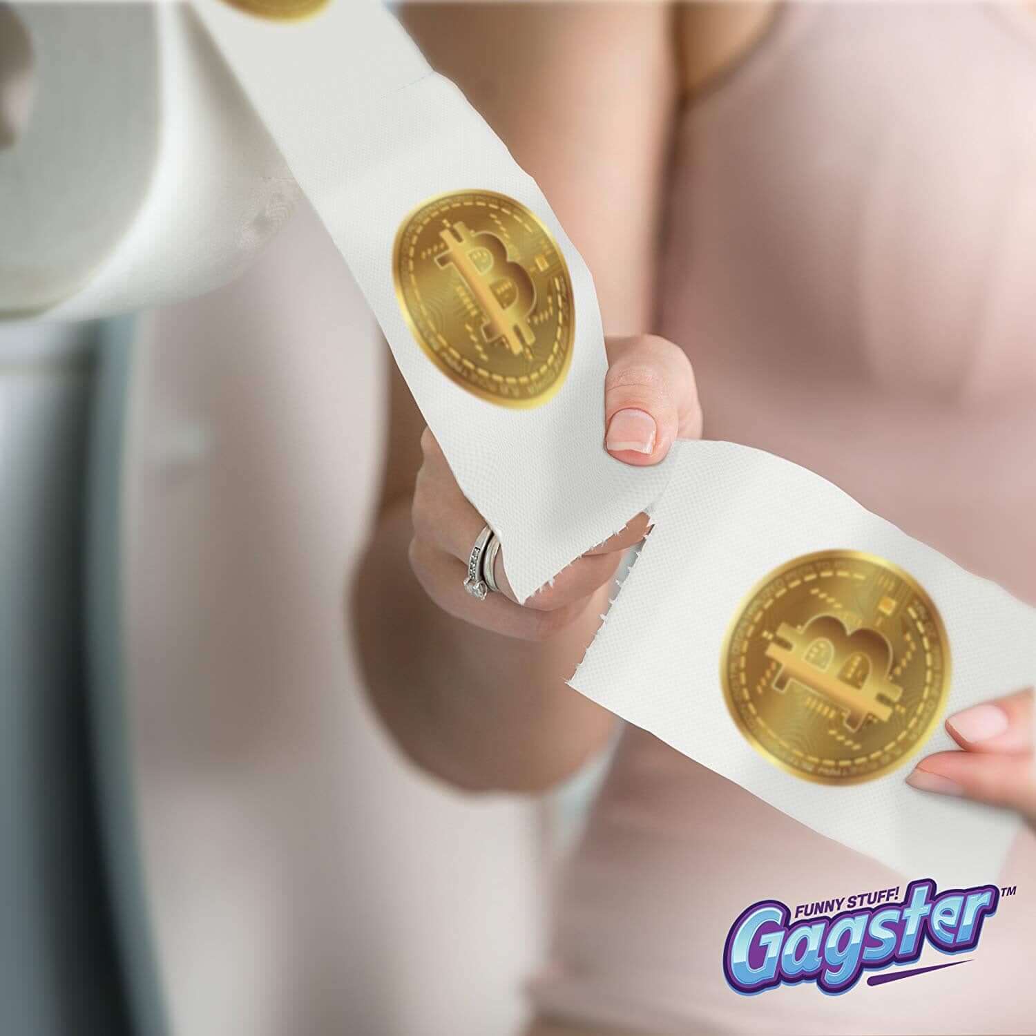 ورق تواليت بيتكوين - 250 ورقة - 3 طبقات