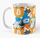 Cryptocurrency Collage Steem Mug for HOT Beverages