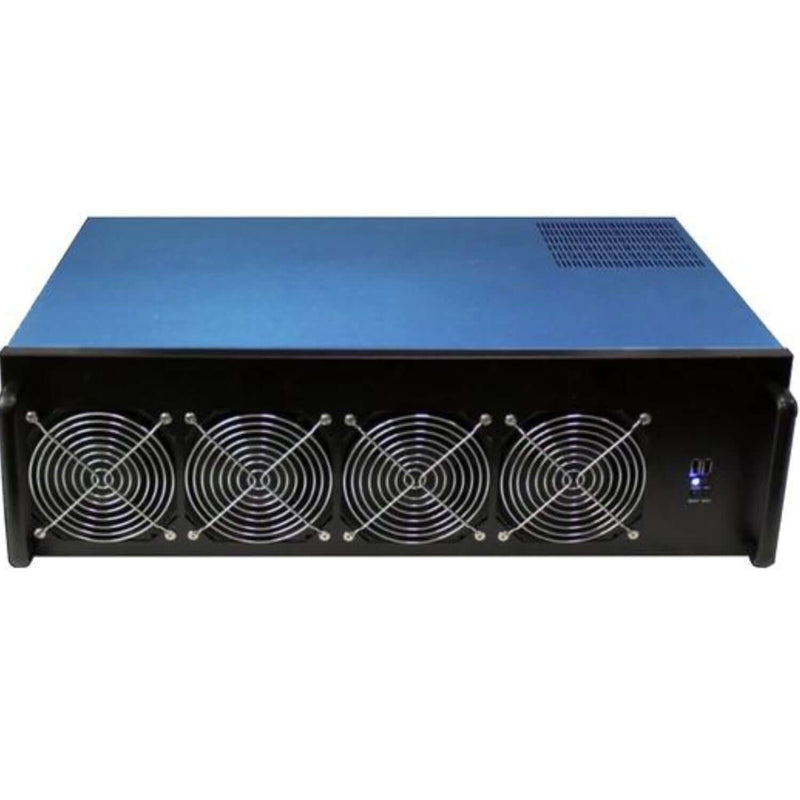 Ready-To-Mine™ 4U Server Rack 8 GPU Mining Frame Rig With Motherboard