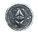 Collectible Silver Crypto Coins (BTC, ETH, LTC, DASH)