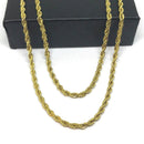 Bitcoin Necklace 24" - Gold Color