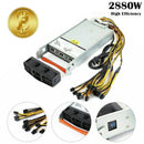 Power Supply For Antminer Two(X2) S9 S7 L3 2880W With Harness Cables 20X VGA