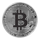 Metal Novelty Cryptocurrency Crypto Physical Commemorative Coin