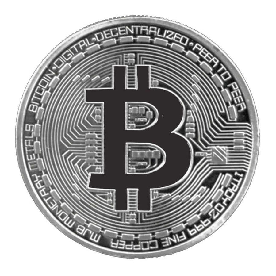 Metal Novelty Cryptocurrency Crypto Physical Commemorative Coin